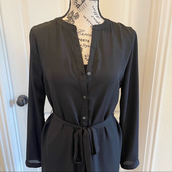 NWT Como Vintage Sheer Black Dress - XS - Picture 2 of 11